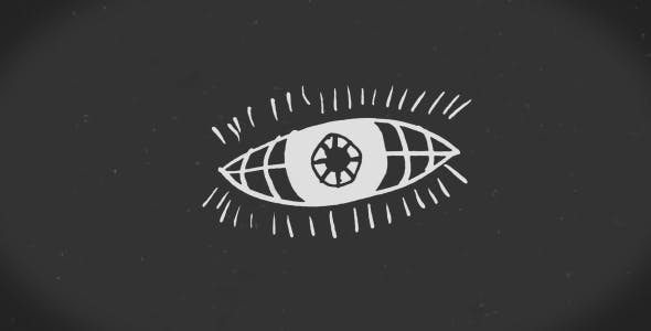 پروژه آماده لوگو چشم افترافکت Eye Logo after effects